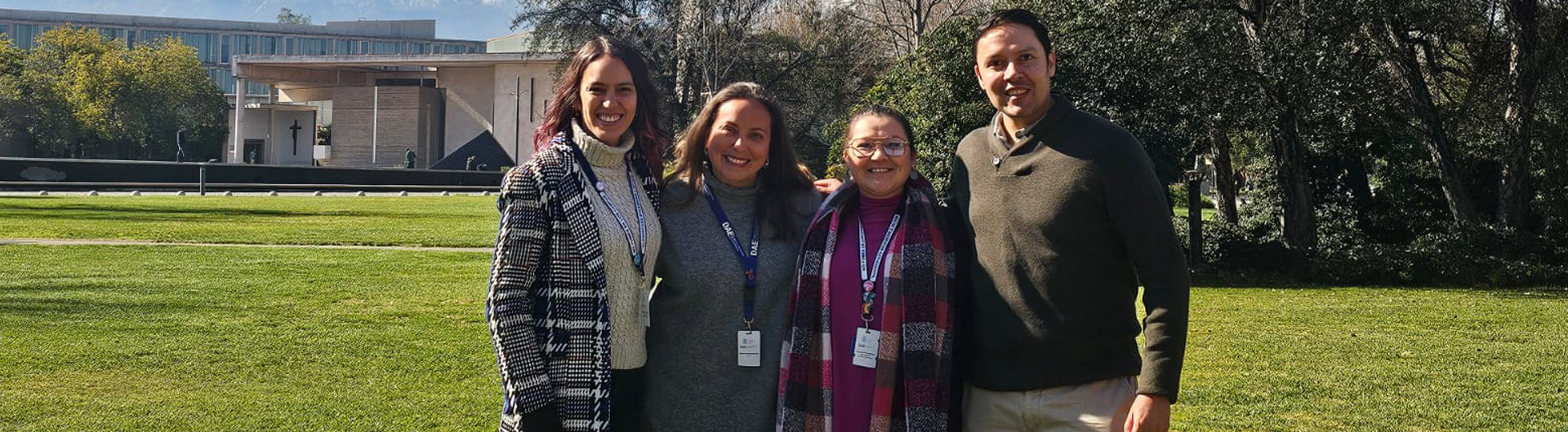 directora y jefes de Salud y Bienestar Estudiantil