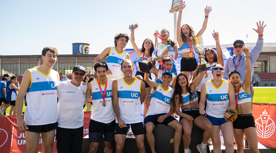 Atletismo UC campeón