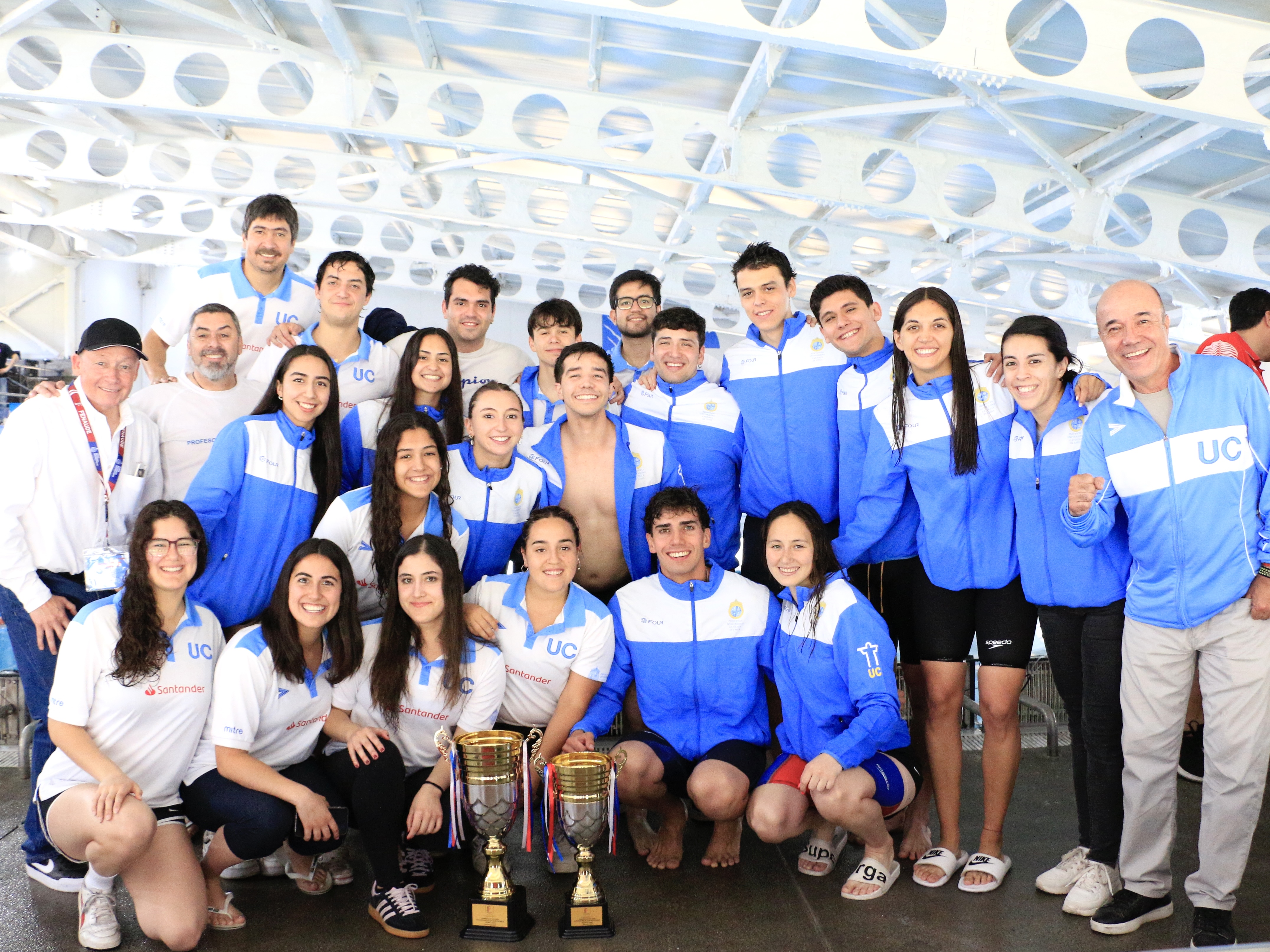 Natación UC Juegos Nacionales Universitarios 2025 - Ganador 1° Lugar Hombres y 2° Lugar Mujeres