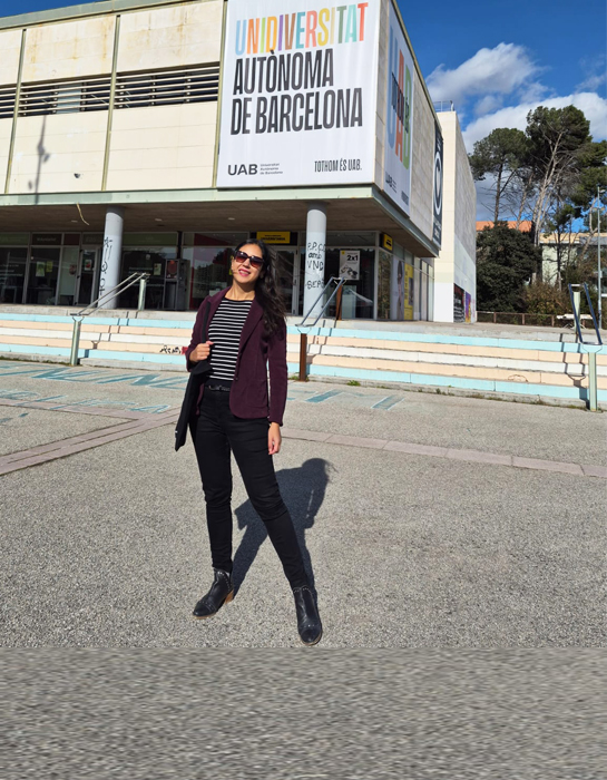 Sofia, pasantía en España