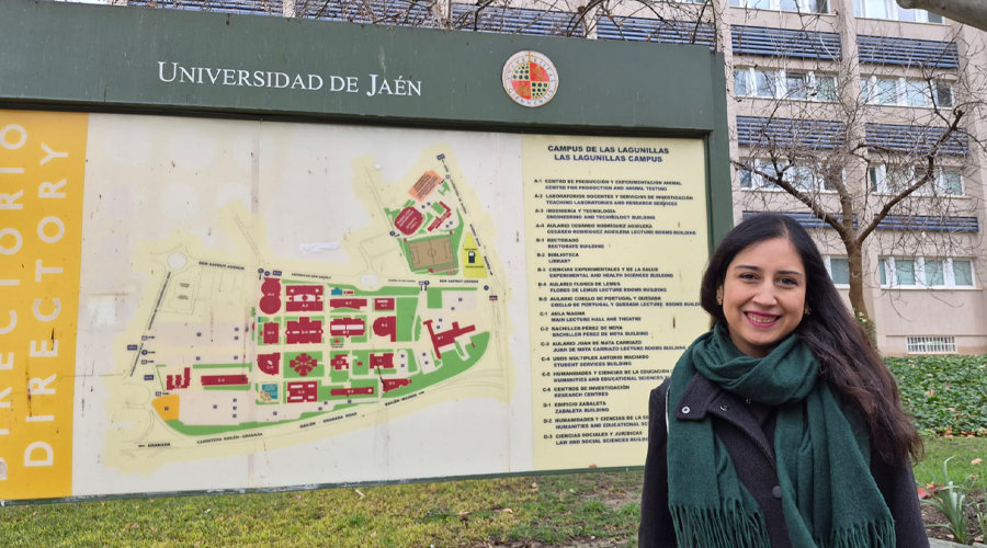 Sofia pasantia en España, 2