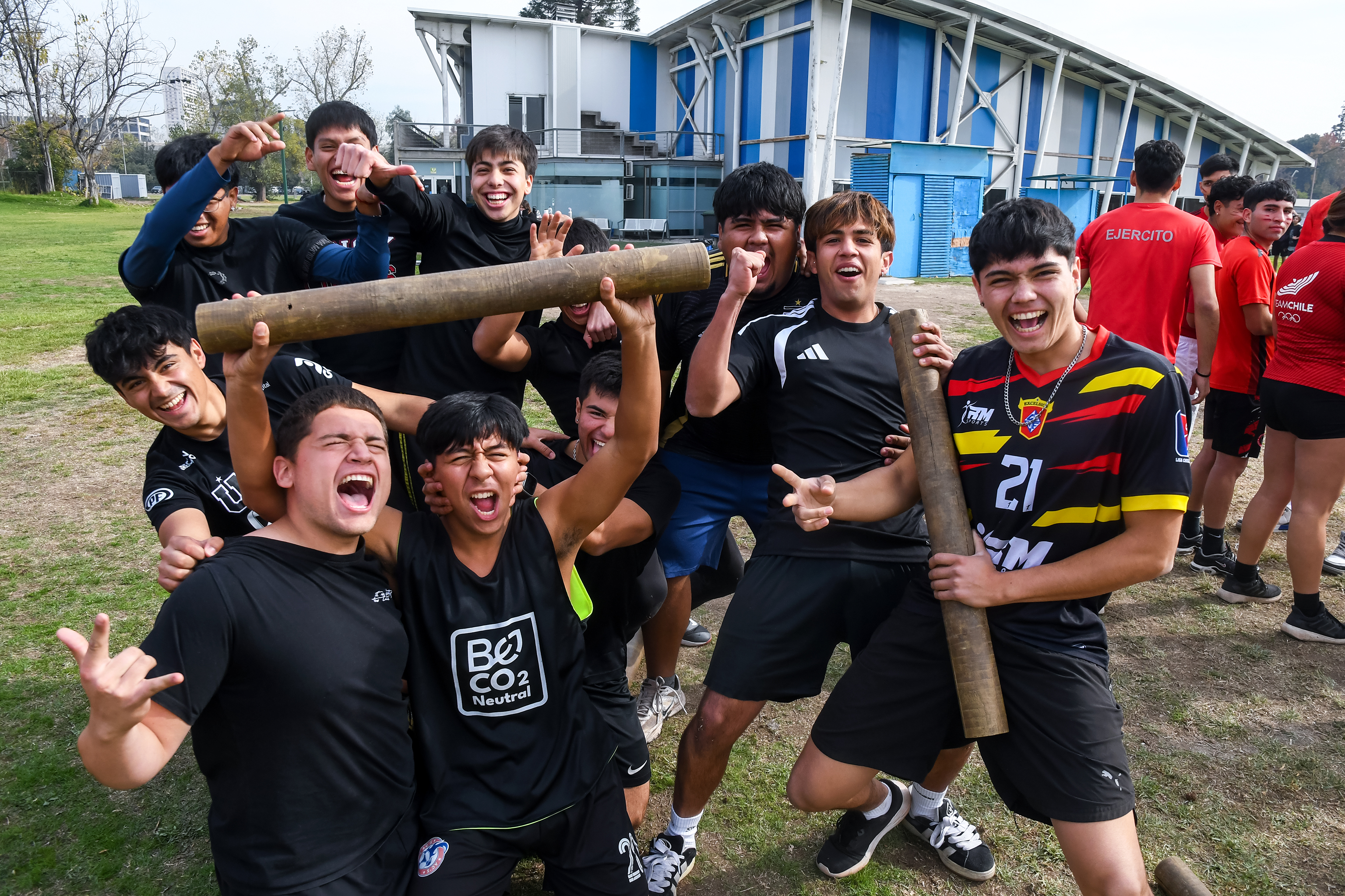 Estudiantes UC disfrutando de una nueva edición de los Fit Games